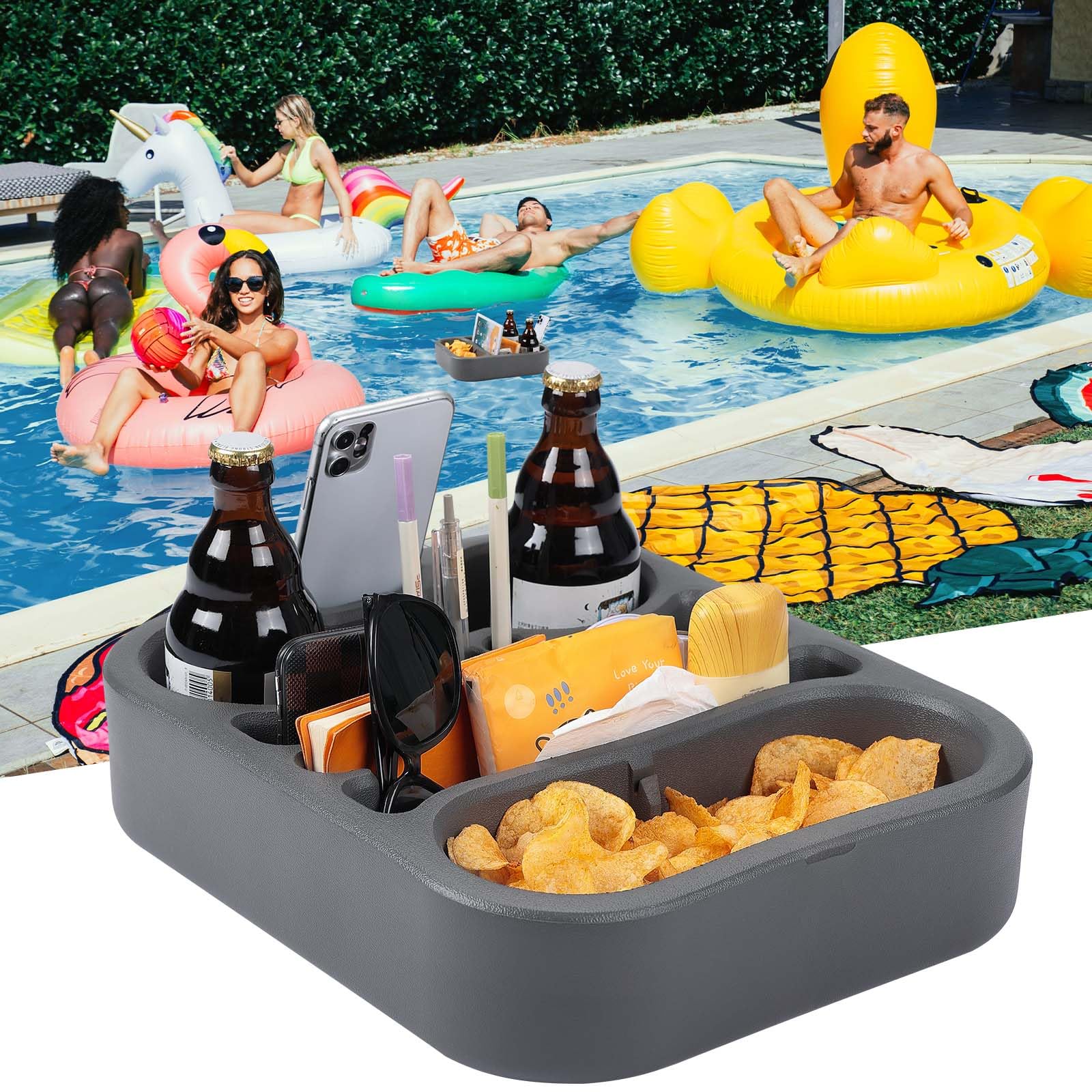 Photo of Kemimoto Floating Drink Holder, Cup Holder for for Sofa on Board or Car Seat by Kemimoto - Premium for UTVs / Side by Sides