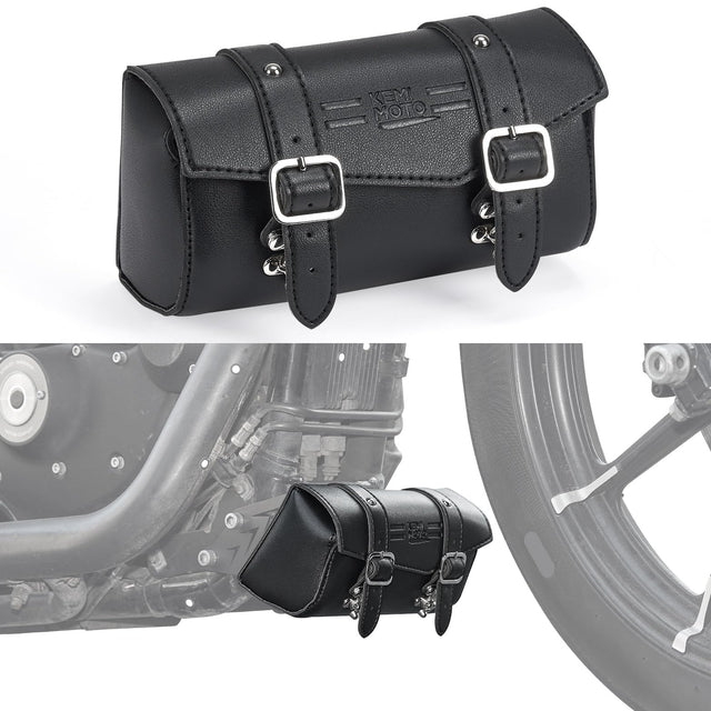 Photo of Motorcycle Down Tube Bag for Sportster XL 1200 Iron 883 50 by Kemimoto - Premium for UTVs / Side by Sides