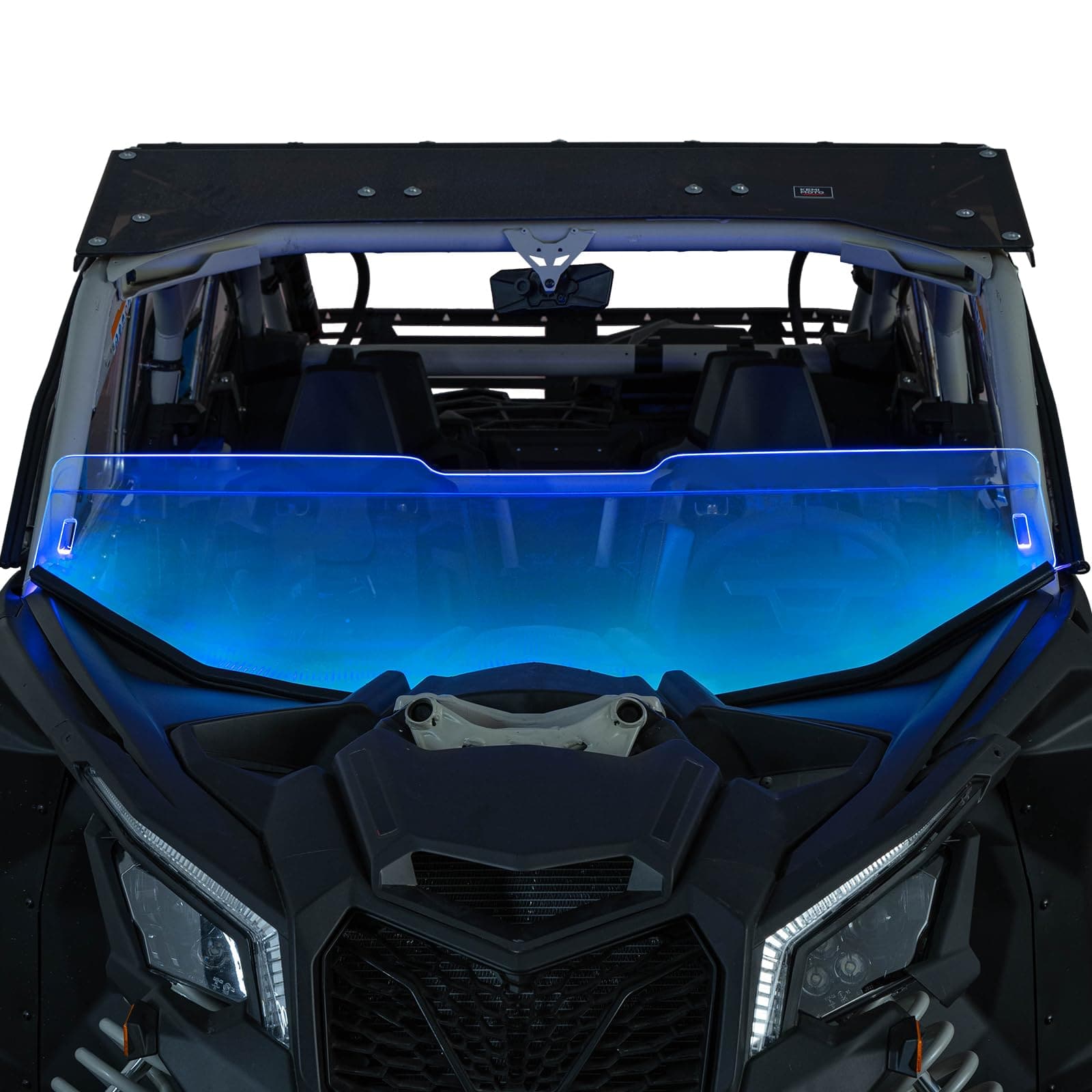 Photo of 60'' UTV Windshield RGB Light Strips for Maverick X3 / Defender / ZForce / UForce by Kemimoto - Premium for UTVs / Side by Sides