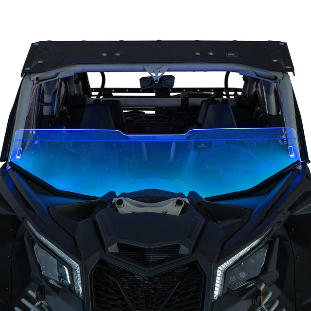 Photo of 60'' UTV Windshield RGB Light Strips for Maverick X3 / Defender / ZForce / UForce by Kemimoto - Premium for UTVs / Side by Sides