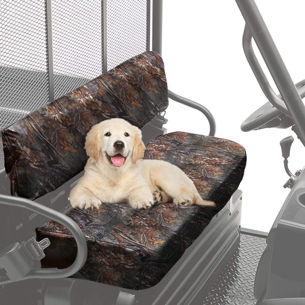 Photo of UTV Camo Seat Cover for Kawasaki Mule 3000 3010 4000 4010 by Kemimoto - Premium for UTVs / Side by Sides