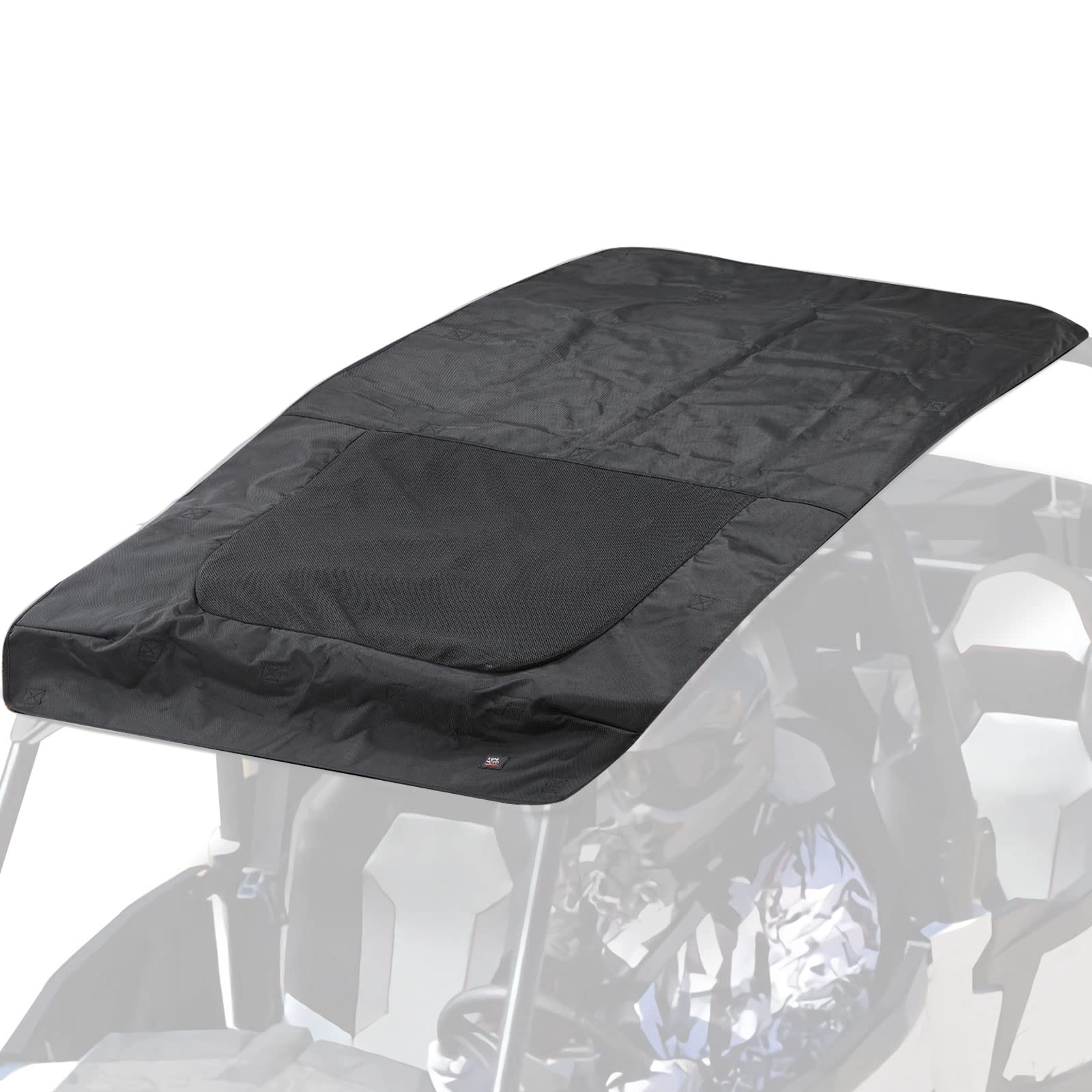 Photo of Soft Top Roof 1680D Fabric for Polaris RZR PRO XP4 4-Seater Models by Kemimoto - Premium for UTVs / Side by Sides