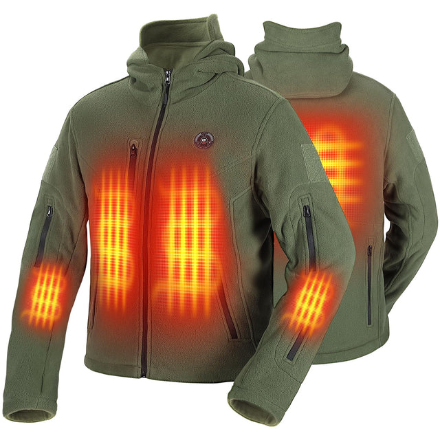 Photo of Kemimoto Electric Hooded Sweatshirt with 12V 20000mAh Battery Pack by Kemimoto - Premium for UTVs / Side by Sides