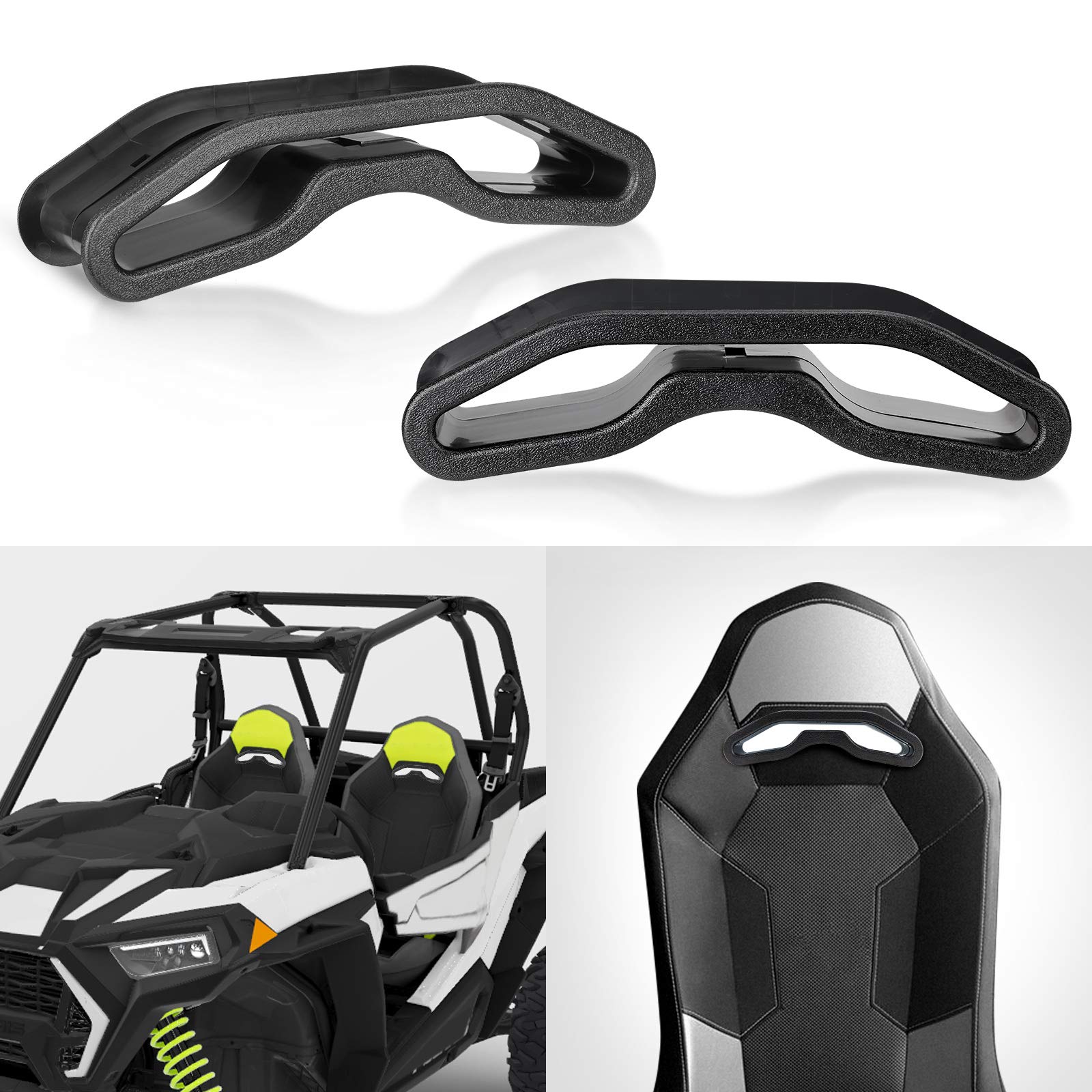 Photo of Kemimoto Harness Pass-through Bezel for Polaris RZR XP 1000 900 S XC General (2 pack) by Kemimoto - Premium for UTVs / Side by Sides