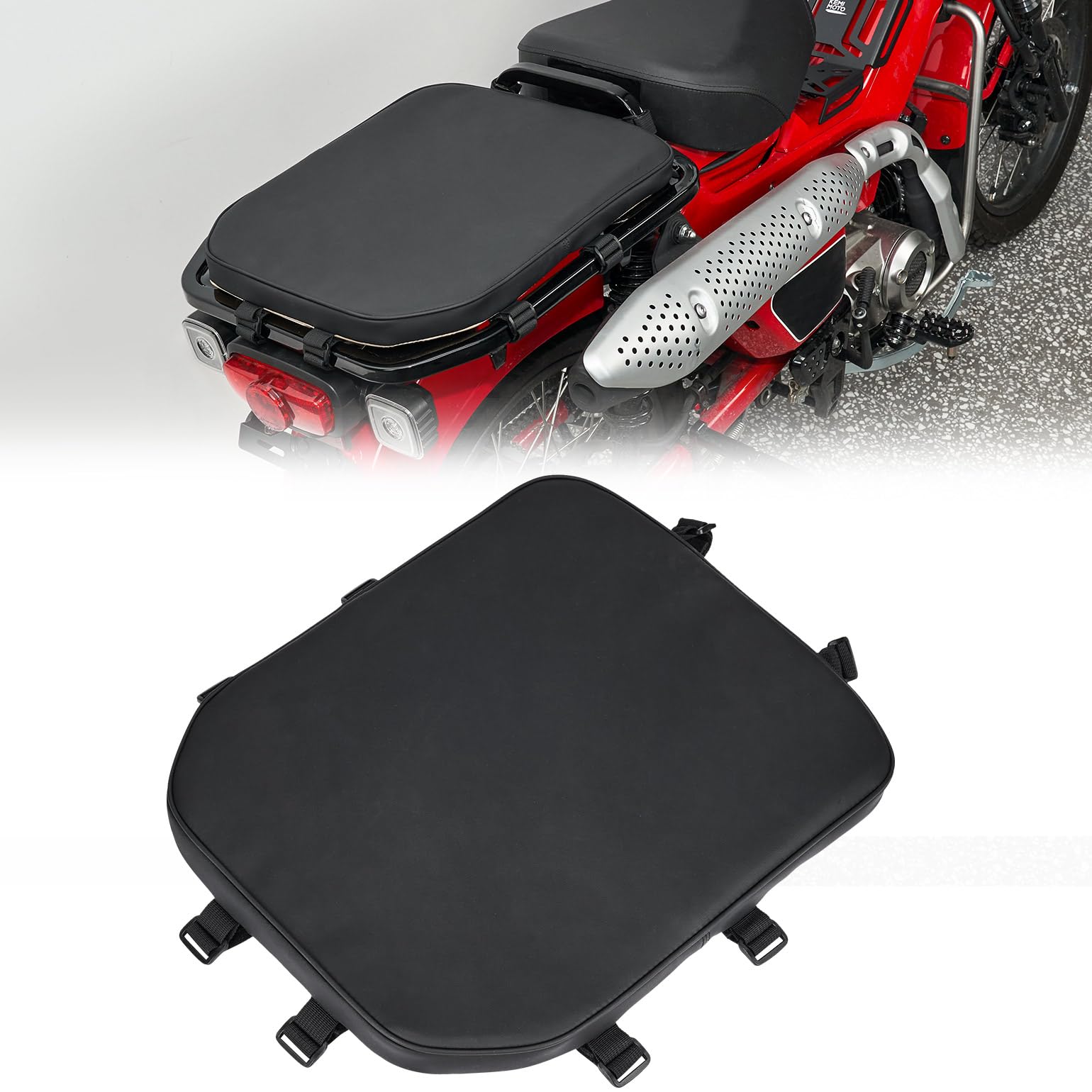 Photo of Rear Passenger Seat Pad for CT125 Trail 125 Hunter Cub 2021-2024 by Kemimoto - Premium for UTVs / Side by Sides