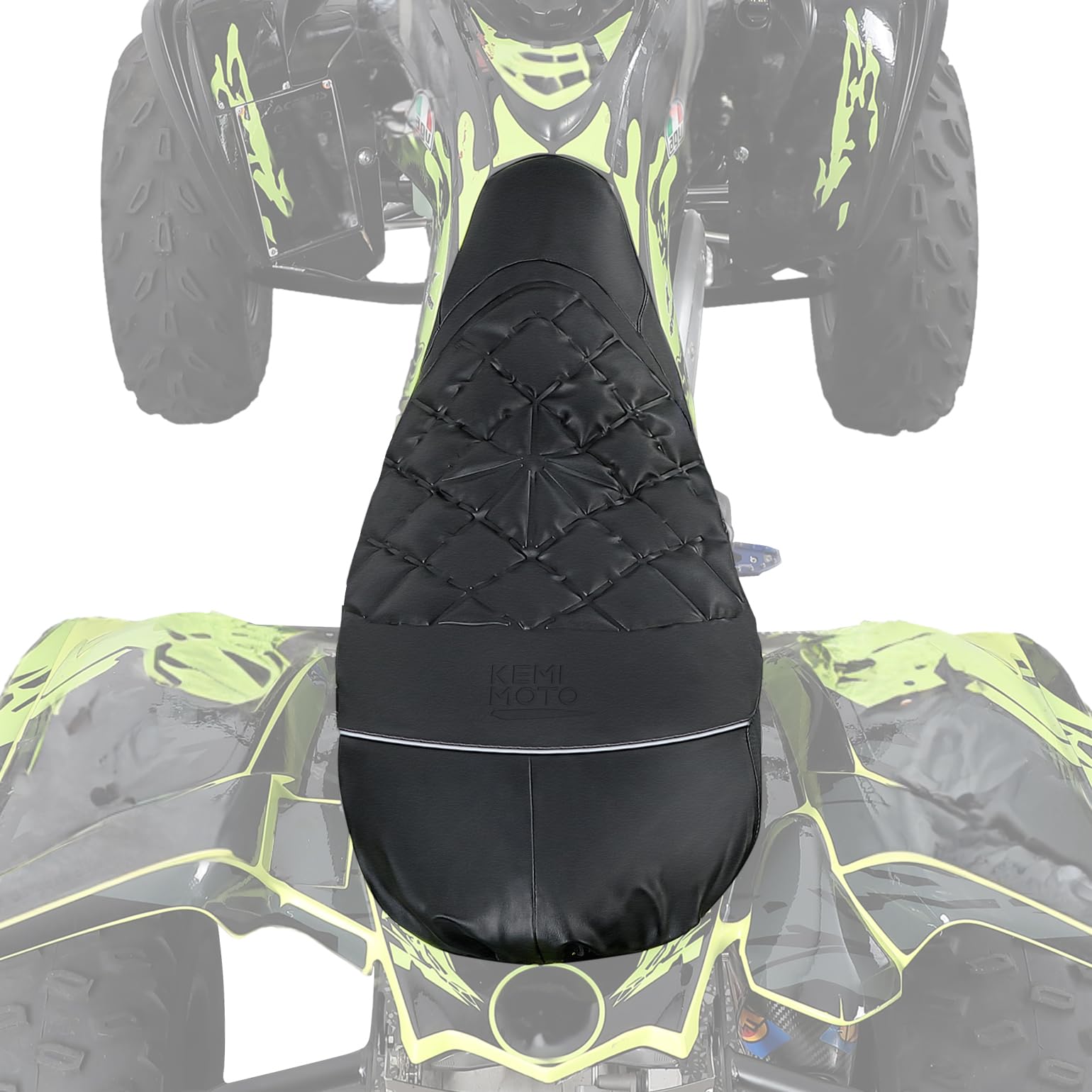 Photo of ATV / Motorcycle Air Seat Cushion Pressure Relief for Polaris Sportsman Fourtrax Can-Am Kawasaki by Kemimoto - Premium for UTVs / Side by Sides