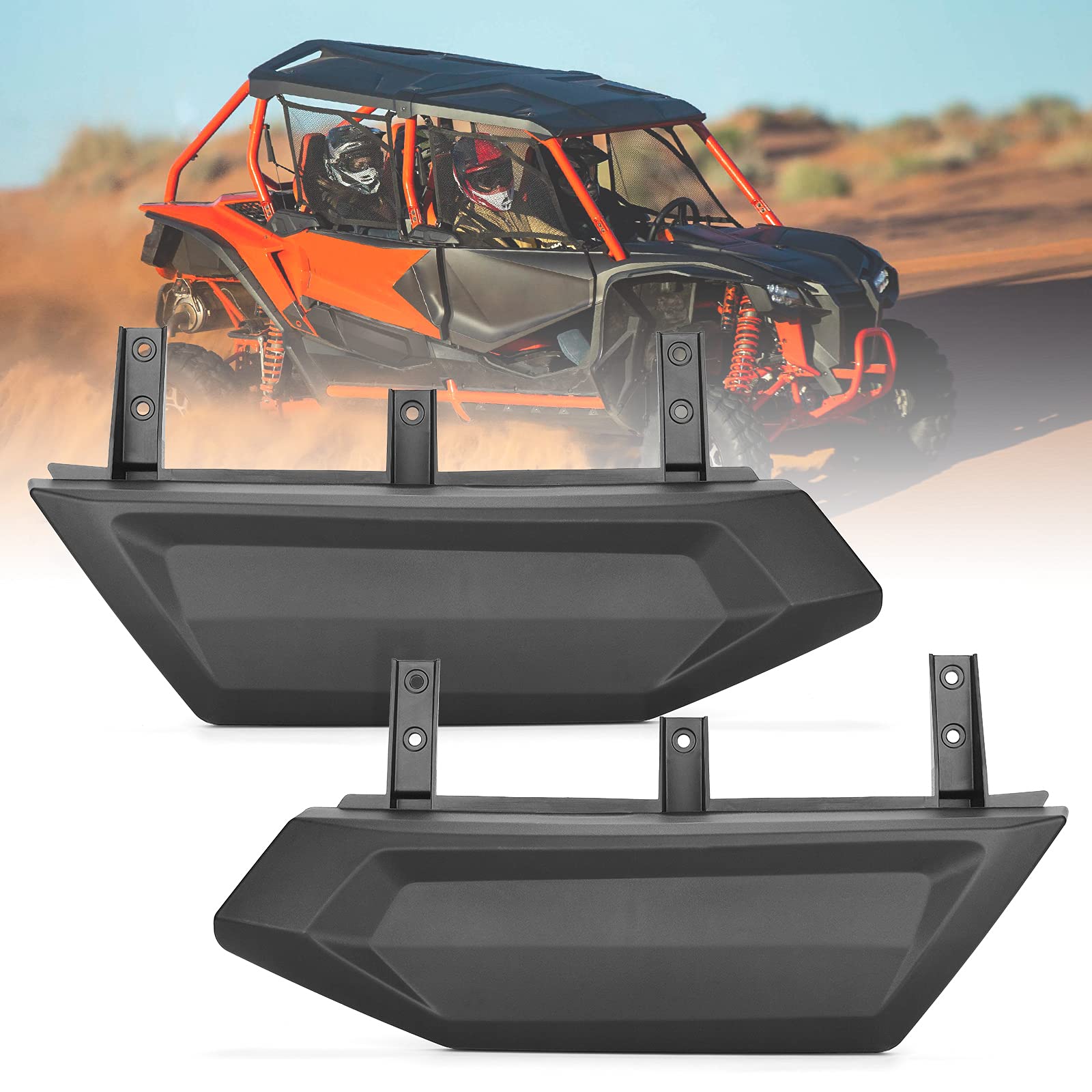 Photo of Rear Lower Door Bottom Panel Insert for Talon 1000X-4 (2 Doors) by Kemimoto - Premium for UTVs / Side by Sides