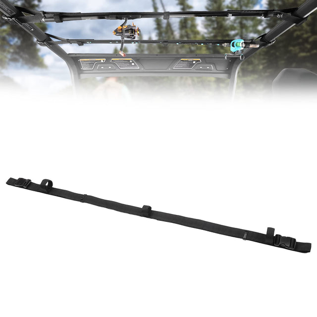 Photo of Universal Fishing Rod Holder Adjustable Length 47"-60" by Kemimoto - Premium for UTVs / Side by Sides