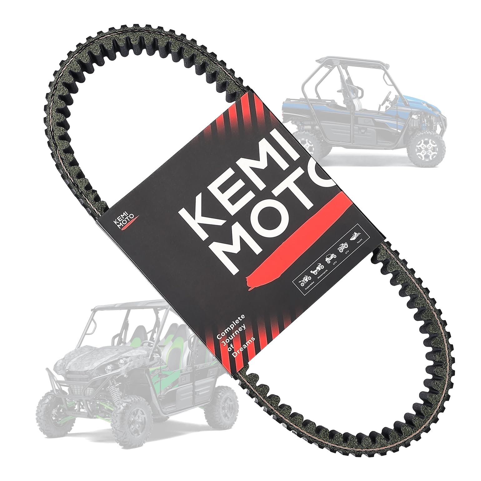 Photo of CVT Drive Belt for Kawasaki Teryx 800 / Teryx 4 by Kemimoto - Premium for UTVs / Side by Sides
