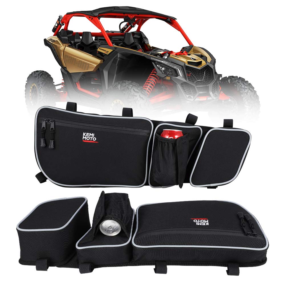 Photo of Extended Fender Flares & Door Bags for Can-Am Maverick X3 by Kemimoto - Premium for UTVs / Side by Sides