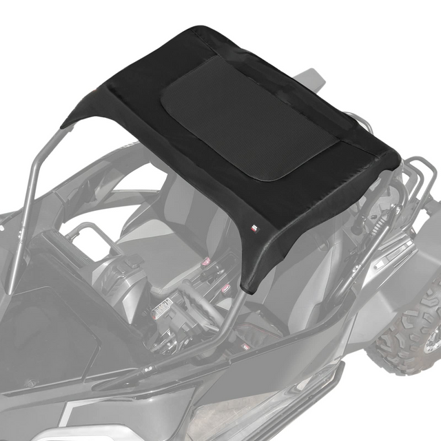Photo of Ventilated Soft Top with Zipper Design for CFMOTO ZFORCE 950 by Kemimoto - Premium for UTVs / Side by Sides