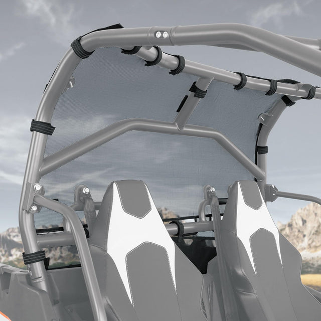 Photo of Ventilated Rear Window Net Mesh for CFMOTO ZForce 500 | 800 | 1000 by Kemimoto - Premium for UTVs / Side by Sides