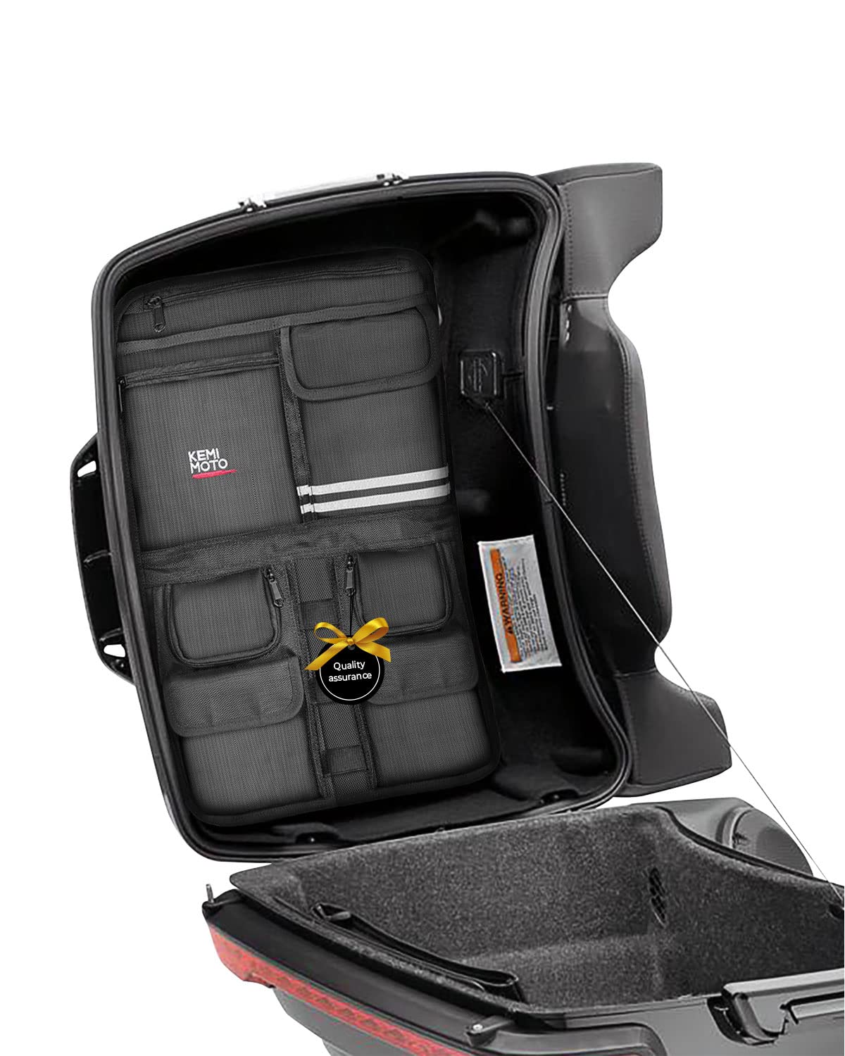 Photo of Tour Pack Lid Organizer for Road Glide Road King Electra Glide Street Glide Touring by Kemimoto - Premium for UTVs / Side by Sides