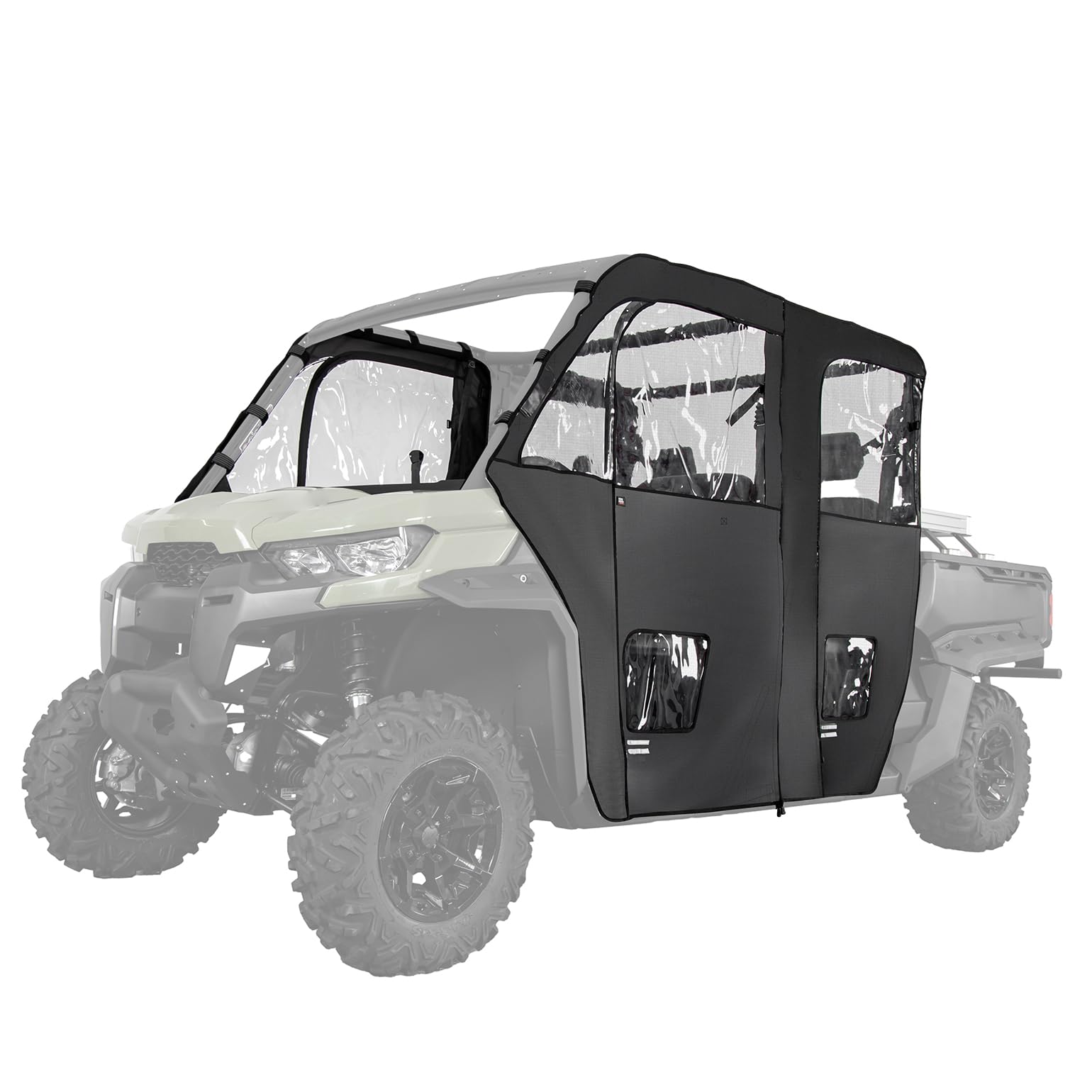 Photo of Soft Cab Enclosure Doors for Can-Am Defender Max HD10|9|8|7 by Kemimoto - Premium for UTVs / Side by Sides