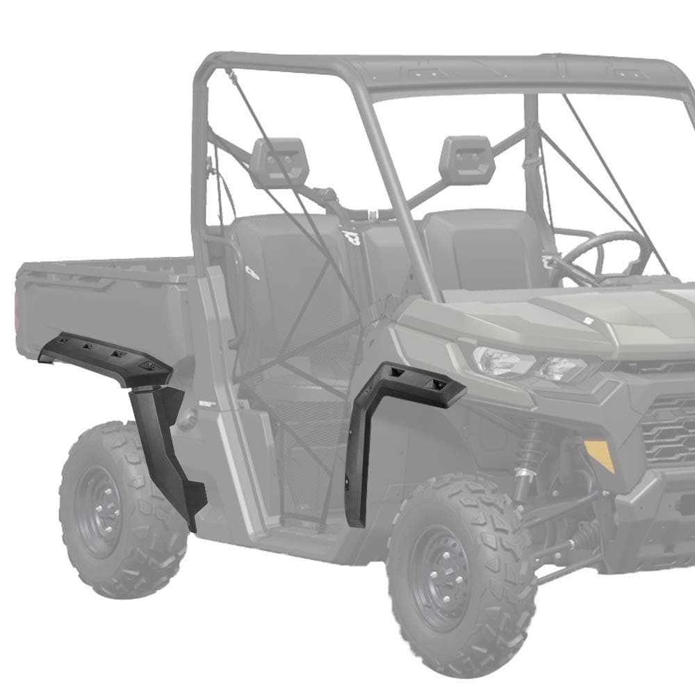 Photo of Fender Flares for Can-Am Defender HD5|7|8|9|10 by Kemimoto - Premium for UTVs / Side by Sides
