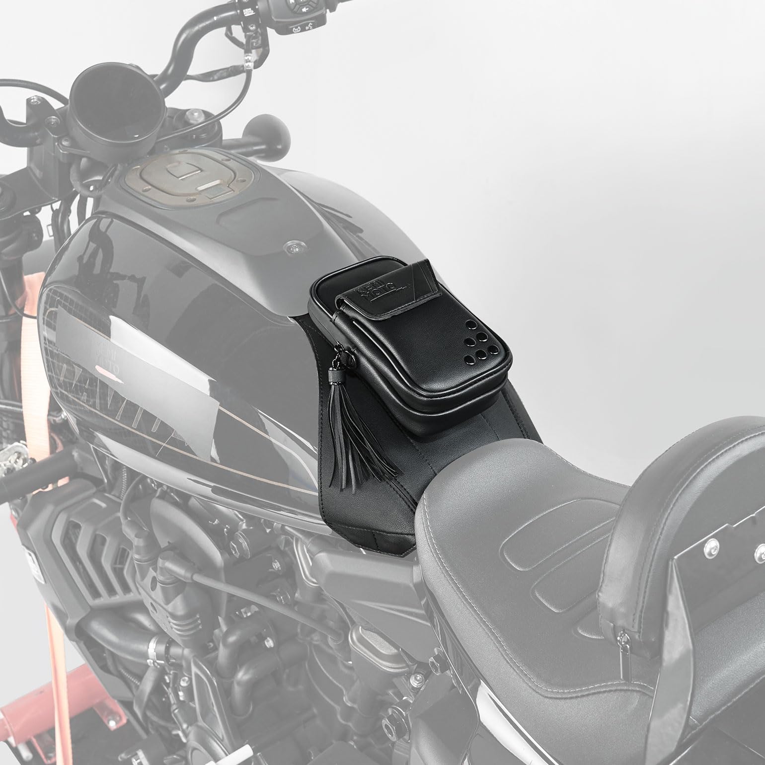 Photo of Motorcycle Tank Bag for Sportster S RH1250 2021-2023 by Kemimoto - Premium for UTVs / Side by Sides