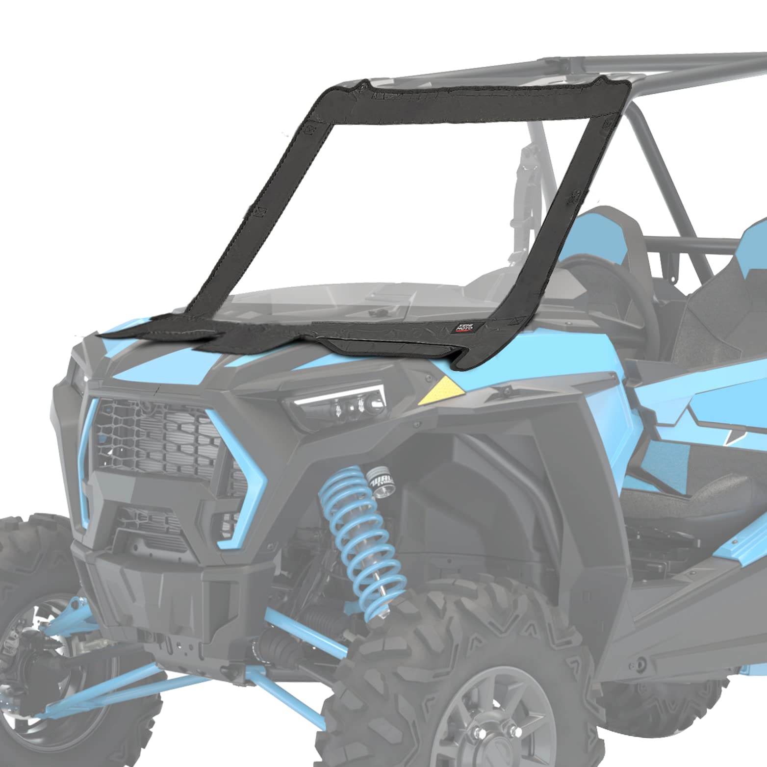 Photo of Upgrate UTV Front Soft Clear Windshield for Polaris RZR XP 1000/ XP 4 1000 by Kemimoto - Premium for UTVs / Side by Sides