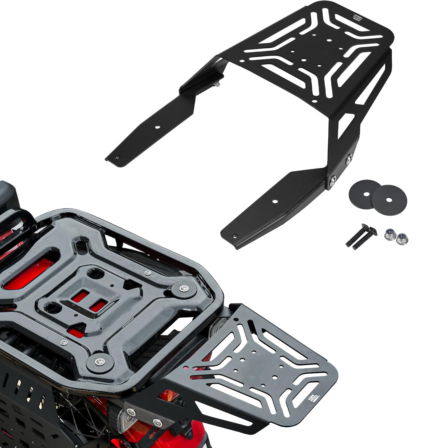 Photo of Rear Storage Rack for CT125 Trail 125 Hunter Cub 2021-2024 by Kemimoto - Premium for UTVs / Side by Sides