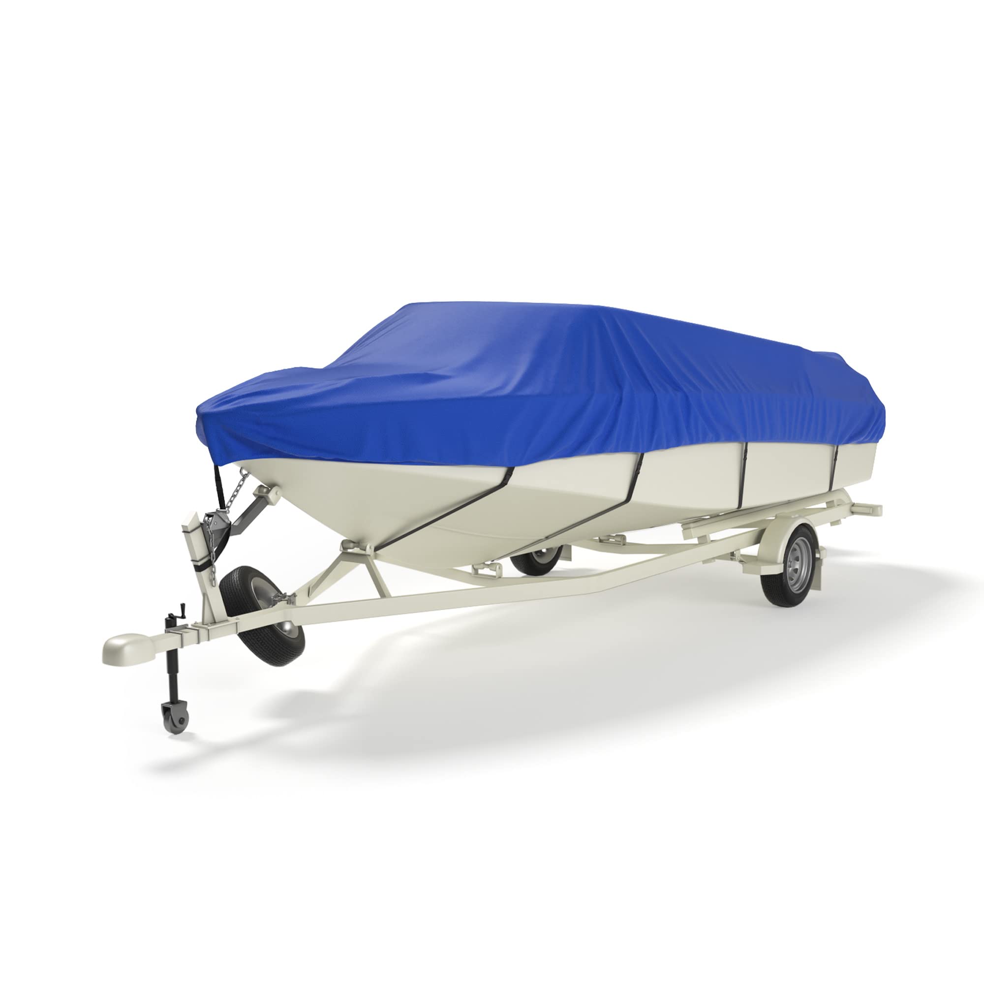 Photo of Trailerable Boat Covers 600D, Waterproof Fit V-Hull by Kemimoto - Premium for UTVs / Side by Sides