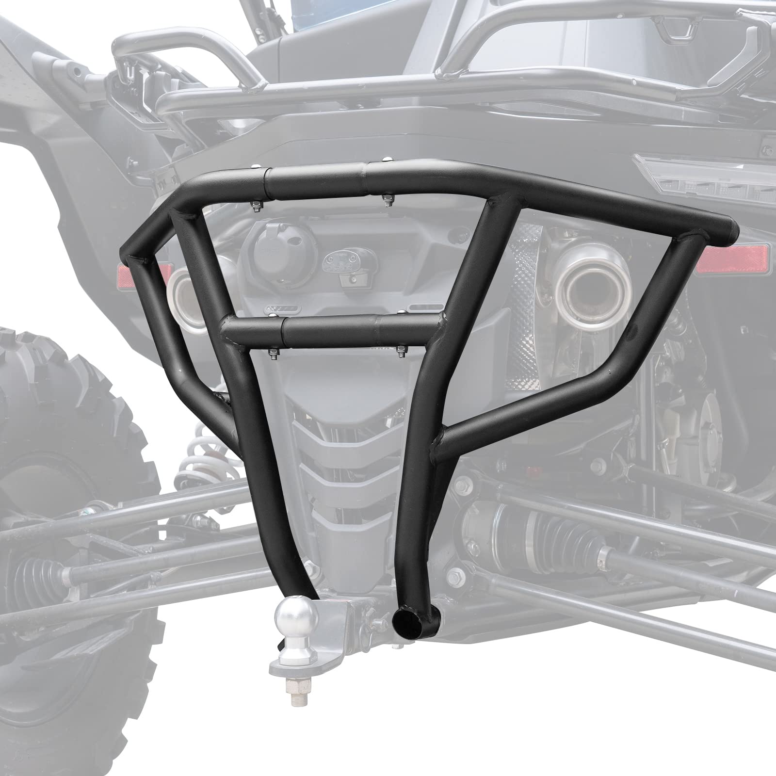 Photo of Rear Bumper Brush Guard for CFMOTO ZForce 950 Accessories by Kemimoto - Premium for UTVs / Side by Sides