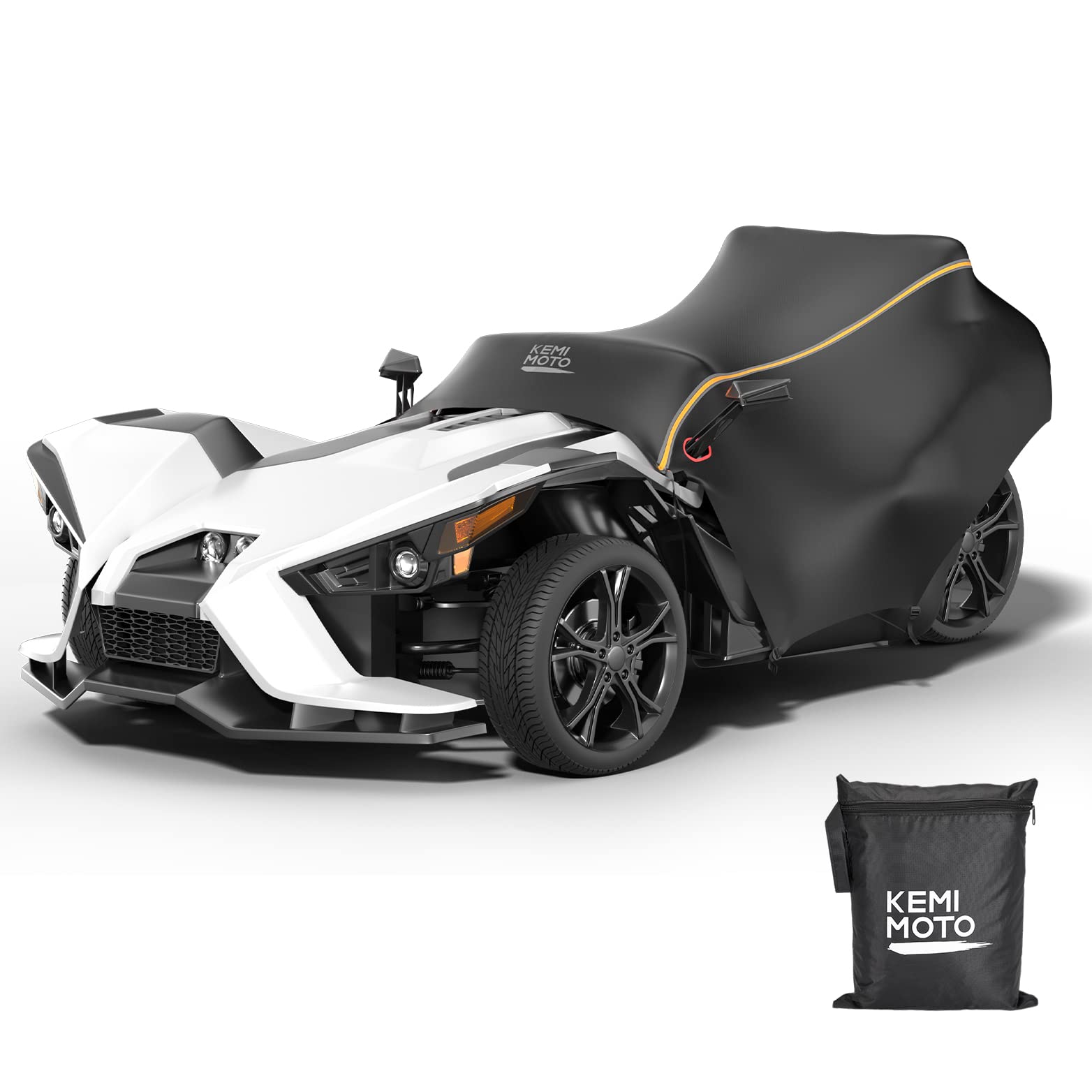 Photo of Kemimoto Half Cover Cockpit Cover for Polaris Slingshot S/R/SL/SLR/GT by Kemimoto - Premium for UTVs / Side by Sides