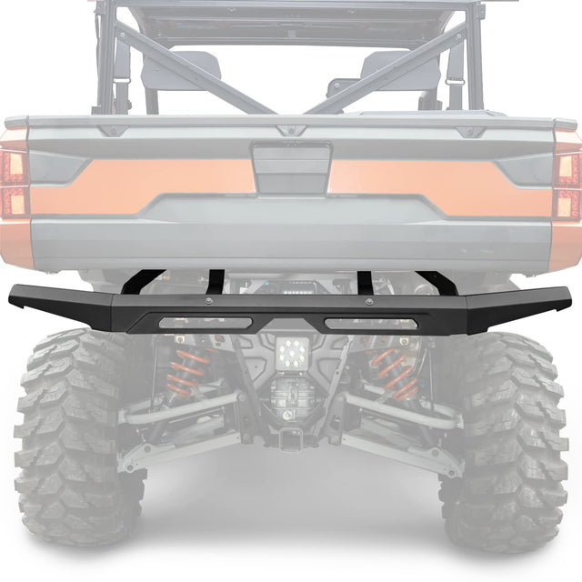 Photo of Rear Brushguard Bumper for Polaris Ranger XP 1000 / CREW 2018-2024 by Kemimoto - Premium for UTVs / Side by Sides