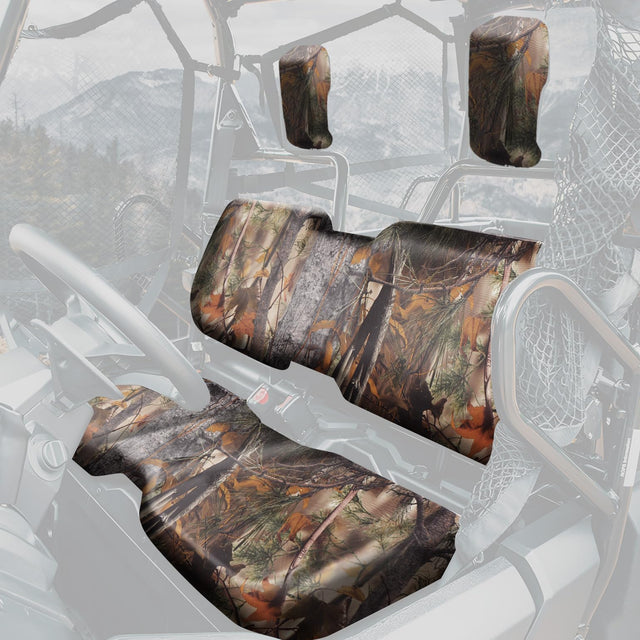 Photo of Seat Covers for Pioneer 700 700-4 2014-2024 (Camo) by Kemimoto - Premium for UTVs / Side by Sides
