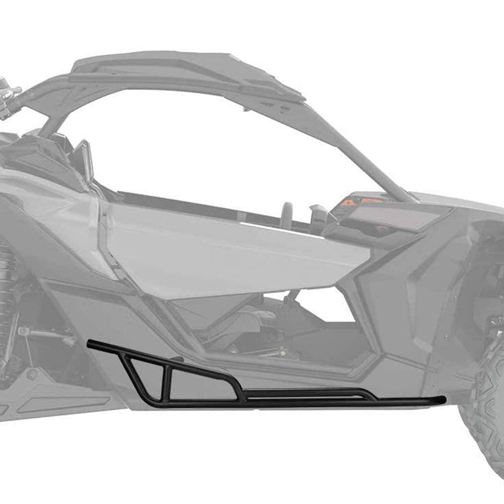 Photo of Plastic Roof & Nerf Bars For Can-Am Maverick X3 by Kemimoto - Premium for UTVs / Side by Sides