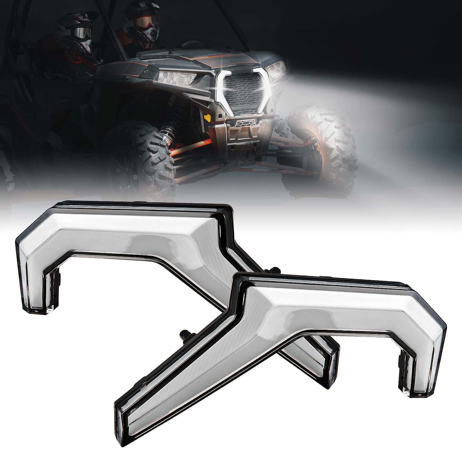 Photo of Turn Signal Fang Lights for Polaris RZR XP 1000/ XP 4 1000 by Kemimoto - Premium for UTVs / Side by Sides