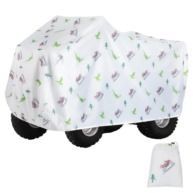 Photo of Kemimoto Four Wheeler Waterproof ATV Cover for Polaris Yamaha Grizzly Can-Am by Kemimoto - Premium for UTVs / Side by Sides