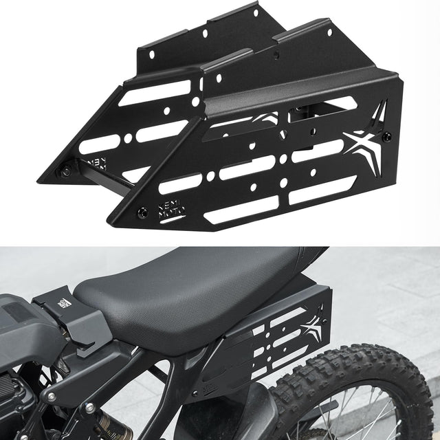 Photo of Motorcycle Side Racks Saddlebag Support Racks for Sur-Ron Light Bee by Kemimoto - Premium for UTVs / Side by Sides