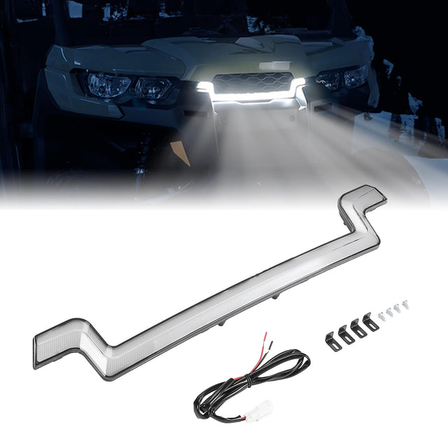 Photo of UTV Grille Light for Can Am Defender by Kemimoto - Premium for UTVs / Side by Sides