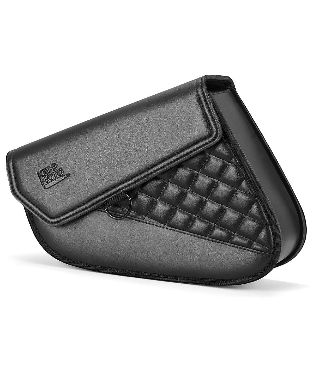 Photo of Swingarm Leather Side Bags for Sportster Iron 883 1200 Street 750 Forty Eight by Kemimoto - Premium for UTVs / Side by Sides