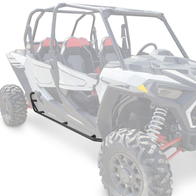 Photo of Steel Nerf Bars Fit Polaris RZR XP 4 1000 / 4 Turbo 2014-2023 by Kemimoto - Premium for UTVs / Side by Sides