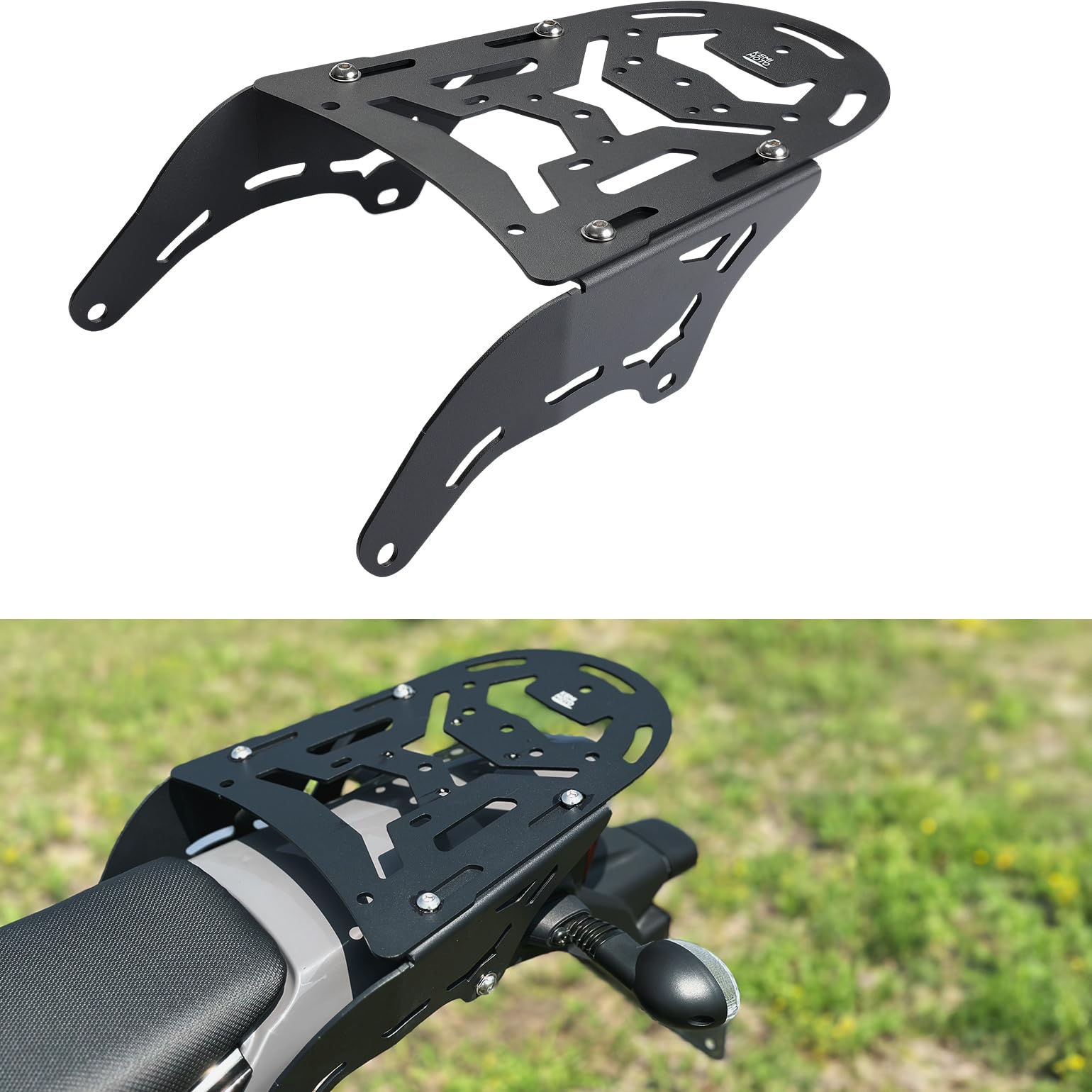 Photo of Rear Rack for KLX230 2019-2023 by Kemimoto - Premium for UTVs / Side by Sides