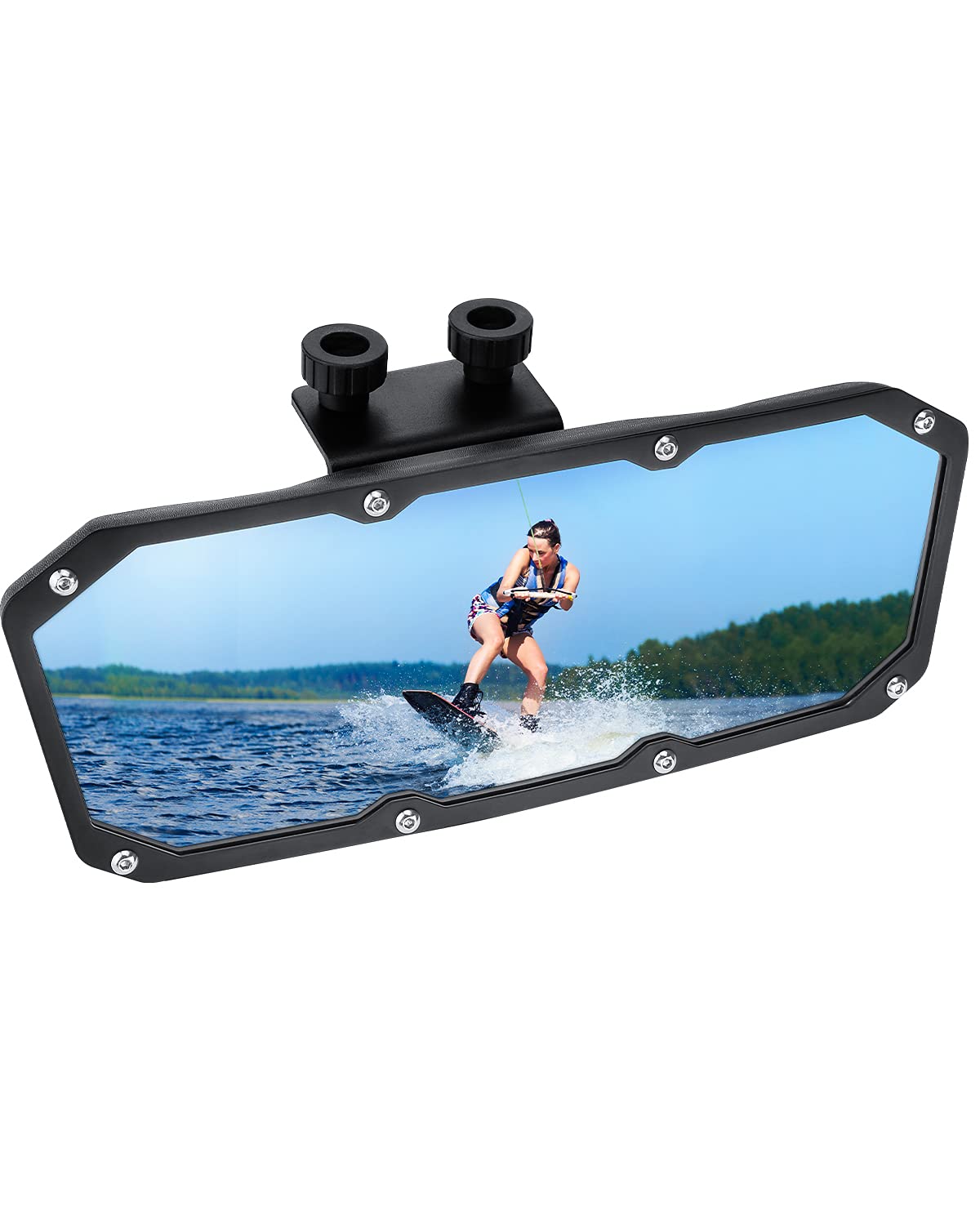 Photo of Universal Marine Boat Rear View Mirror by Kemimoto - Premium for UTVs / Side by Sides