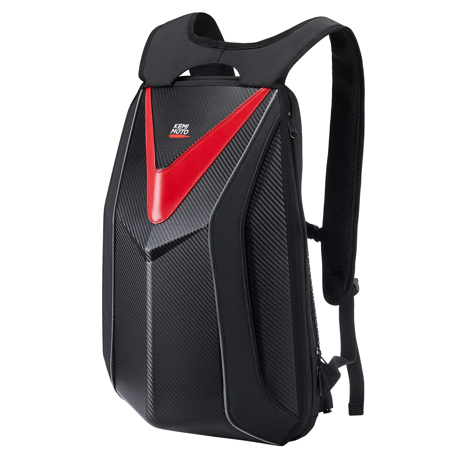 Photo of 20L Motorcycle Hardshell Expandable Backpack by Kemimoto - Premium for UTVs / Side by Sides