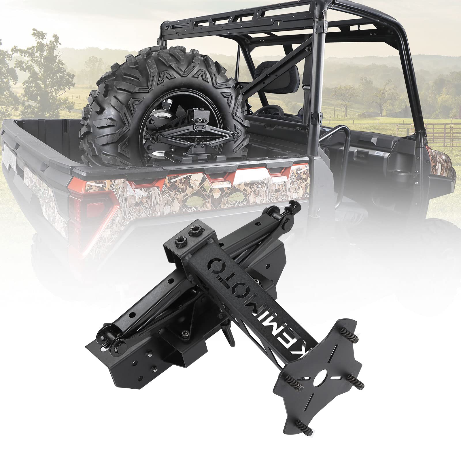 UTV Spare Tire Mount for Polaris Ranger 500 1000 XP 1000