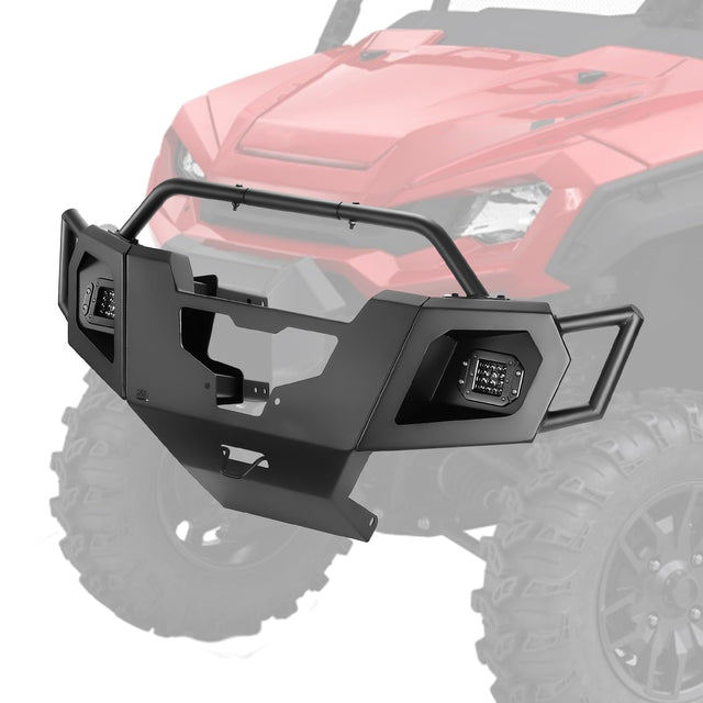 Photo of UTV Front Bumper with Lights for Pioneer 1000-6 2023-2024 by Kemimoto - Premium for UTVs / Side by Sides