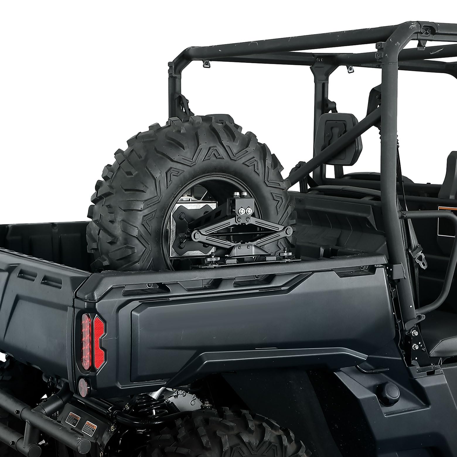 Photo of UTV Spare Tire Holder for Can-Am Defender HD5|7|8|9|10 by Kemimoto - Premium for UTVs / Side by Sides