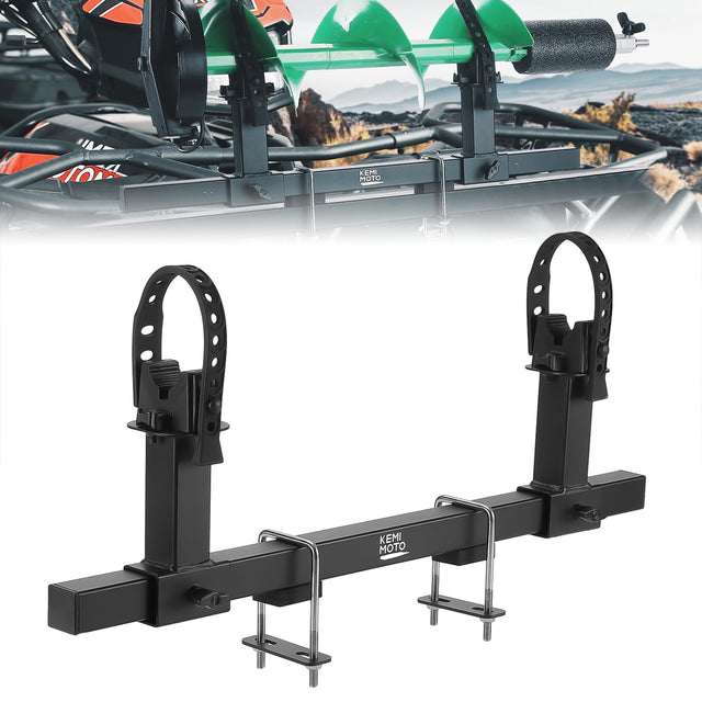 Photo of UTV ATV Tool Holder Universal U-Bolt for 0.79in-1.77in Square Tube by Kemimoto - Premium for UTVs / Side by Sides