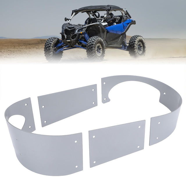 Photo of Stainless Steels Belt Inner Clutch Cover Guard for Can-Am Maverick X3 by Kemimoto - Premium for UTVs / Side by Sides