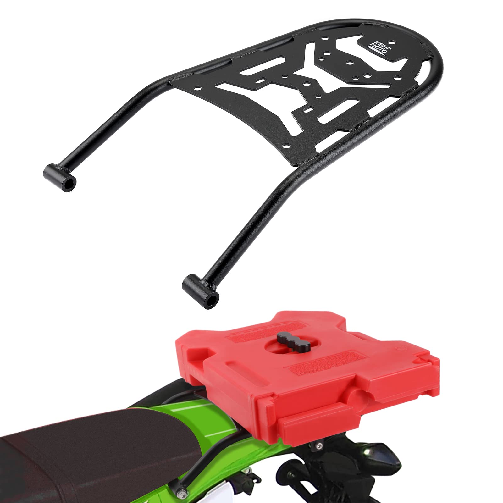 Photo of Rear Rack for KLX250S KLX300 by Kemimoto - Premium for UTVs / Side by Sides