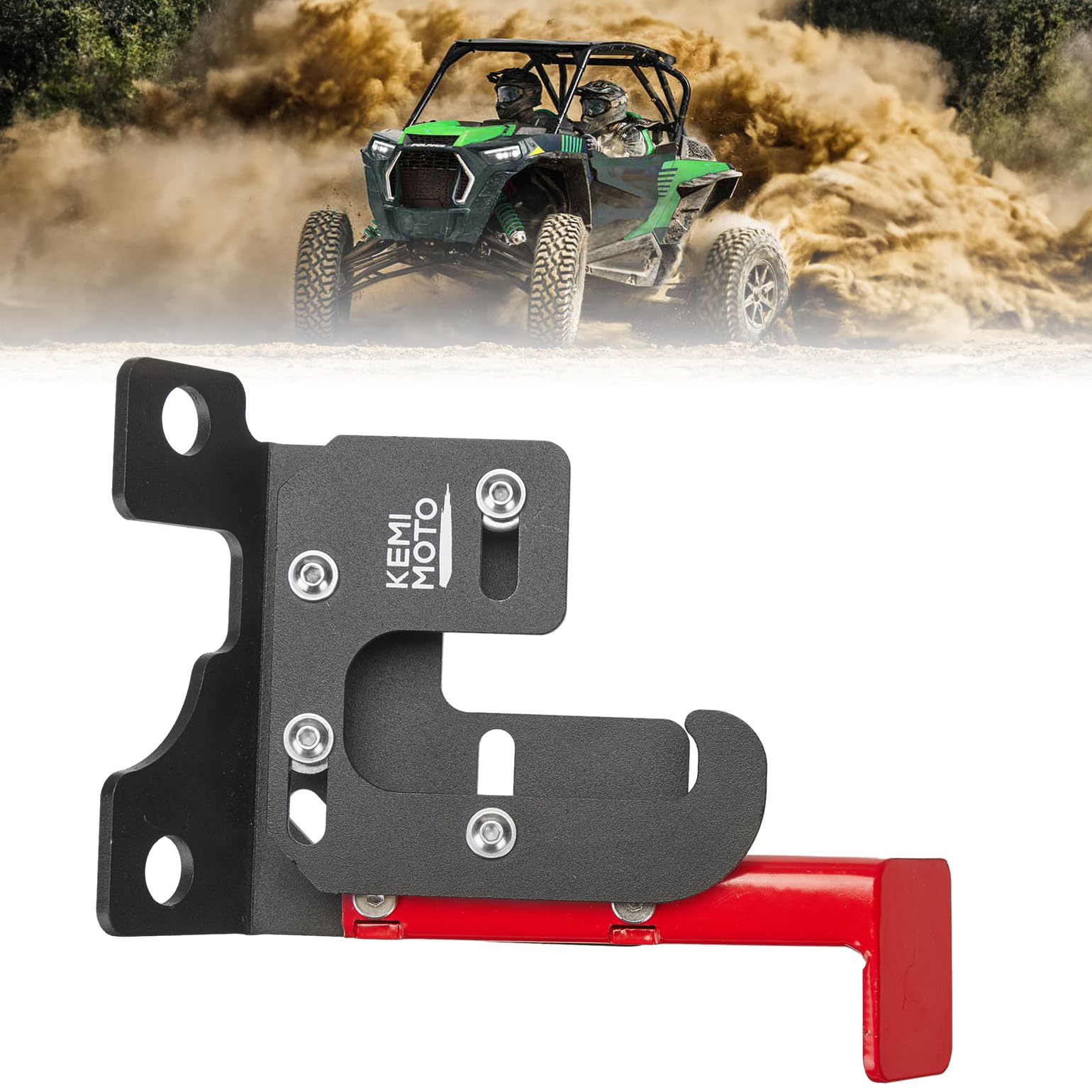Photo of Upgraded Spring Parking Brake for Polaris RZR/Ranger by Kemimoto - Premium for UTVs / Side by Sides