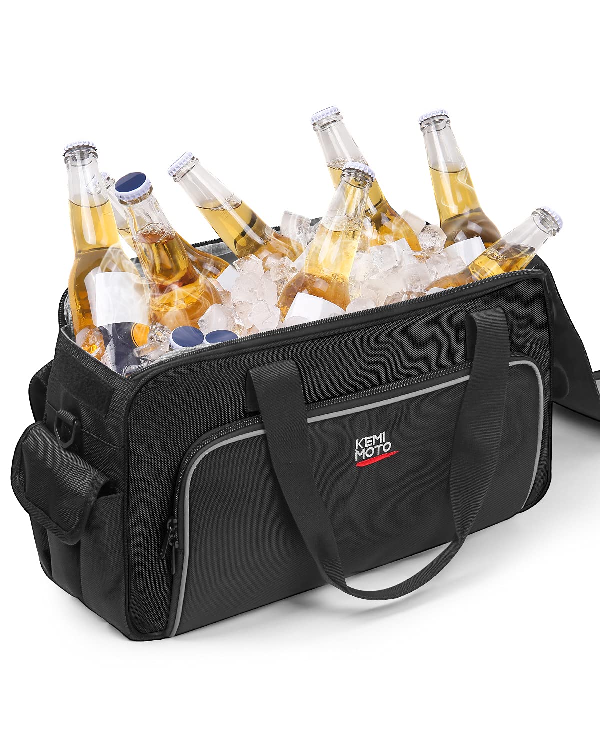 Photo of Motorcycle Saddlebag Cooler 1 Pack by Kemimoto - Premium for UTVs / Side by Sides