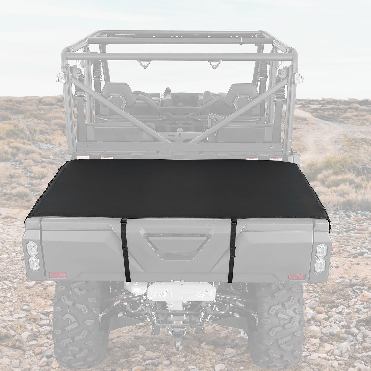 Photo of Soft Cargo Bed Cover for CFMOTO UFORCE 1000/1000 XL by Kemimoto - Premium for UTVs / Side by Sides