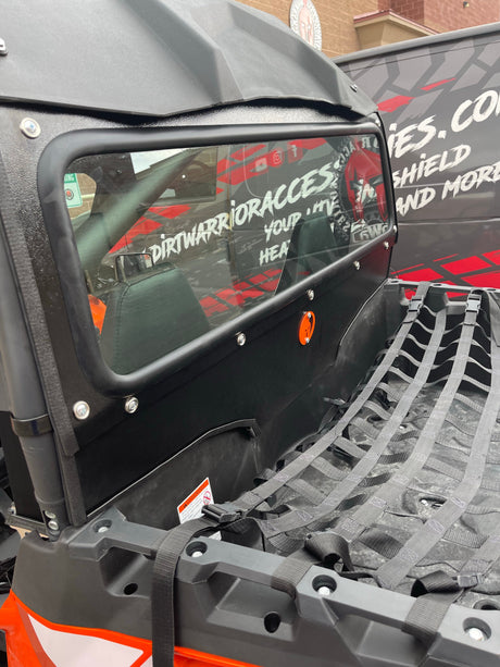 Photo of CF MOTO Z Force 500 Trail REAR WINDSHIELD 2021 by Dirt Warrior Accessories - Premium WINDSHIELD for UTVs / Side by Sides