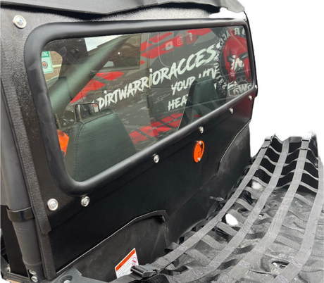 Photo of CF MOTO Z Force 500 Trail REAR WINDSHIELD 2021 by Dirt Warrior Accessories - Premium WINDSHIELD for UTVs / Side by Sides