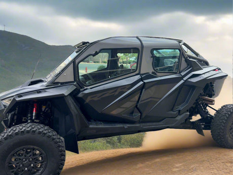 Photo of POLARIS RZR PRO R 4-SEAT 2022-24 Cab Enclosure "THE VAULT" Upper Side Doors & Panels (Patent Pending) by Dirt Warrior Accessories - Premium VAULT for UTVs / Side by Sides