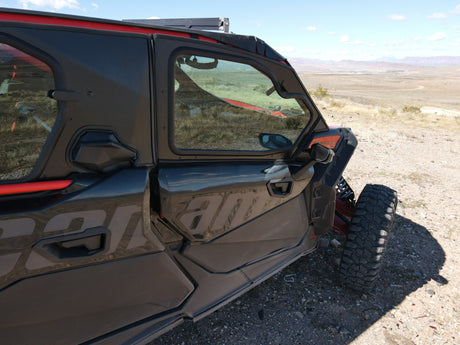 Photo of CANAM X3 4-SEAT Cab Enclosure "THE VAULT" Upper Side Doors & Panels (patent pending) by Dirt Warrior Accessories - Premium VAULT for UTVs / Side by Sides